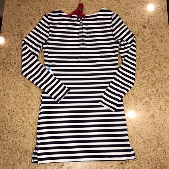 Blue Caribbean Striped Dress - Picture 2 of 3